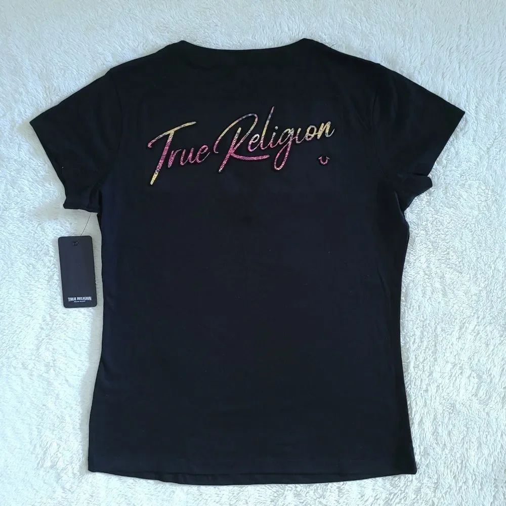 True Religion🙏 Embossed Tee💙 - NWT